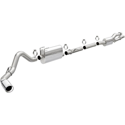 MagnaFlow 2020 Ford F250/F350 3.5in Street Series Cat-Back Exhaust Rear Passenger Exit-Polished Tip-Catback-Magnaflow