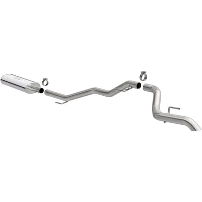 MagnaFlow 2020 Jeep Gladiator 2.5in Rock Crawler Series Single Rear Exit SS Cat-Back Exhaust w/o Tip-Catback-Magnaflow