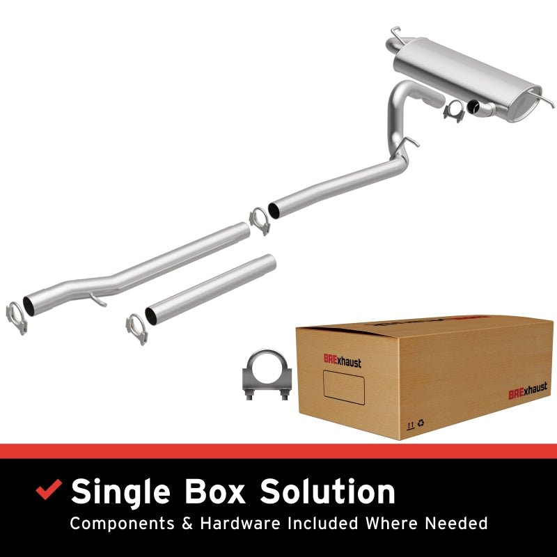 MagnaFlow BRE Exhaust Kit 07-11 Jeep Wrangler 3.8L-Catback-Magnaflow