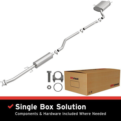 MagnaFlow BRE Exhaust Kit 08-12 Honda Accord 2.4L-Catback-Magnaflow