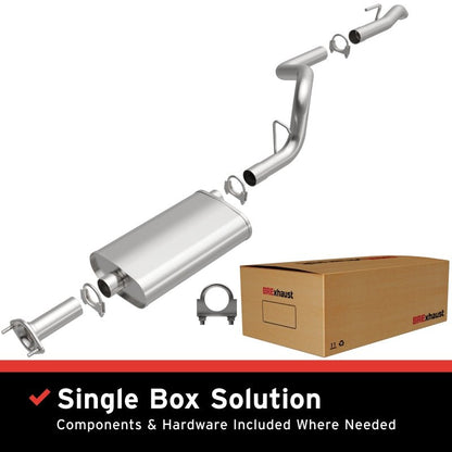 MagnaFlow BRE Exhaust Kit 96-01 Jeep Cherokee-Catback-Magnaflow