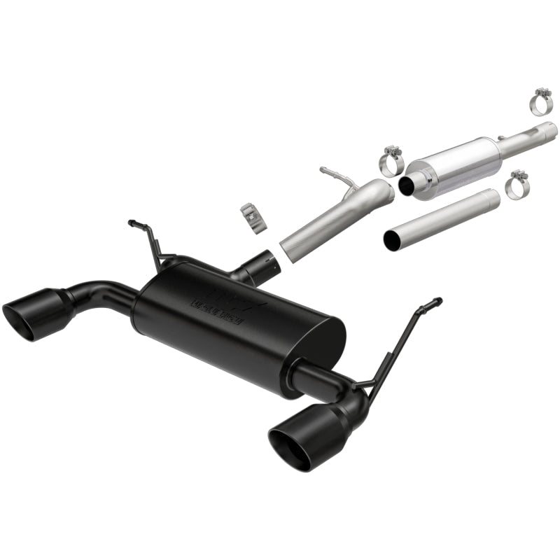MagnaFlow Cat-Back 12-16 Jeep Wrangler GT 3.6L V6 Black Tips-Catback-Magnaflow