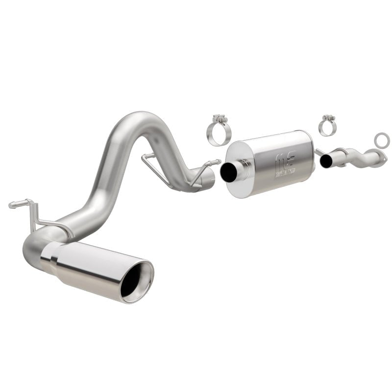 MagnaFlow Cat-Back 2016 Toyota Tacoma 3.5L V6 SS 3in Single Pass Side Exit Rear 4in Tip-Catback-Magnaflow