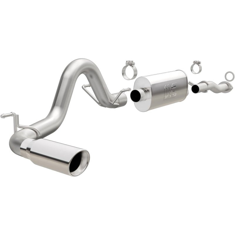 MagnaFlow Cat-Back 2016 Toyota Tacoma 3.5L V6 SS 3in Single Pass Side Exit Rear 4in Tip-Catback-Magnaflow