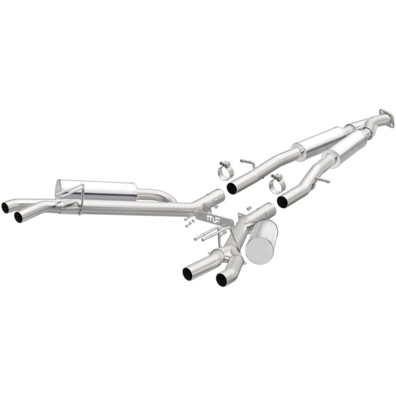 MagnaFlow Cat-Back Competition Exhaust 18-19 Kia Stinger L4-2.0LGAS Quad 2.5in Stainless Tips-Catback-Magnaflow