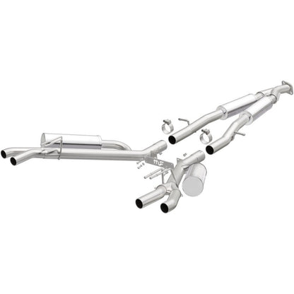 MagnaFlow Cat-Back Competition Exhaust 18-19 Kia Stinger L4-2.0LGAS Quad 2.5in Stainless Tips-Catback-Magnaflow