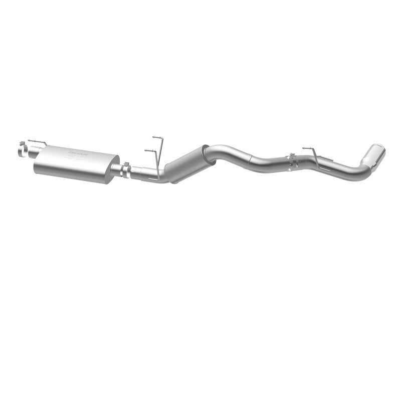 MagnaFlow Cat-Back, SS, 4in, Single Pass Side Rear Exit 5in Tip 14-15 Ram 2500 6.4L V8 CC LB/MC SB-Catback-Magnaflow