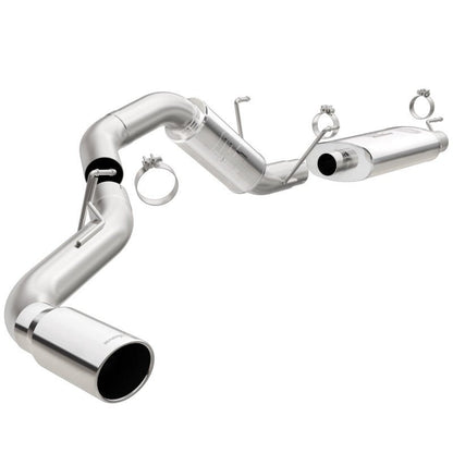 MagnaFlow Cat-Back, SS, 4in, Single Pass Side Rear Exit 5in Tip 14-15 Ram 2500 6.4L V8 CC LB/MC SB-Catback-Magnaflow