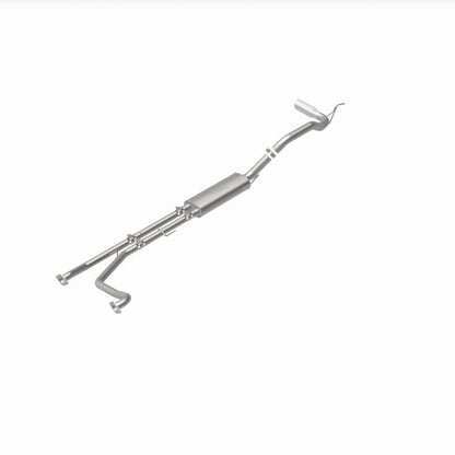 MagnaFlow CatBack 07-15 Nissan Titan V8 LGAS/LFLEX Single MF Polished Stainless Exhaust-Catback-Magnaflow
