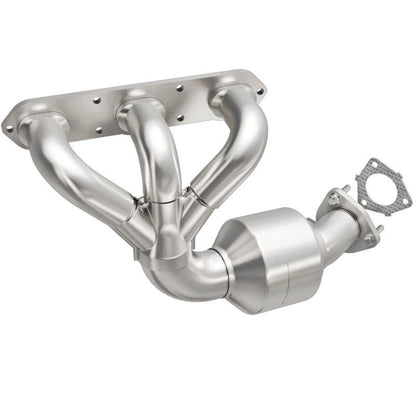 MagnaFlow Conv 06-08 Porsche Cayman DF SS OEM Grade Passenger Side Catalytic Converter w/Header-Catalytic Converter Direct Fit-Magnaflow