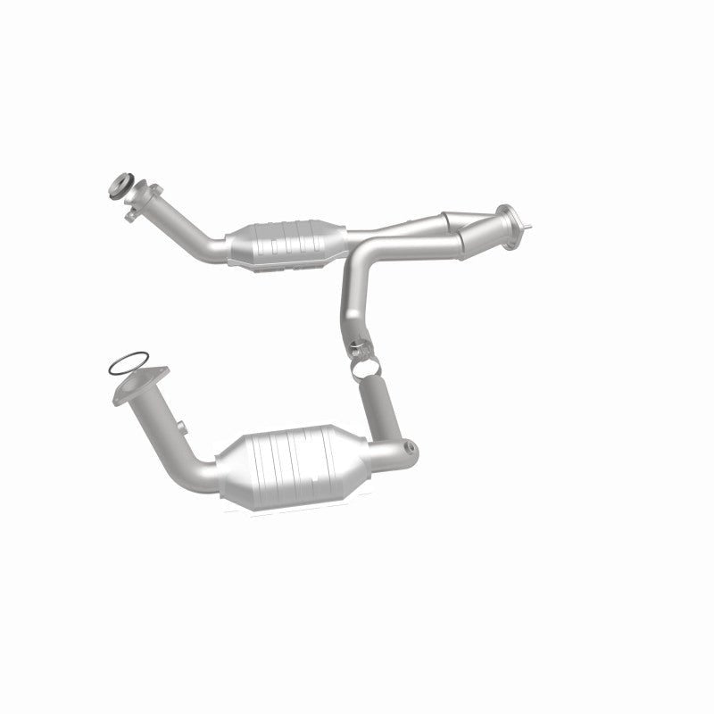 MagnaFlow Conv DF 02-06 Cadillac Escalade / 02-06 Chevy Avalanche 5.3L Dual Conv Y-Pipe Assembly 2WD-Catalytic Converter Direct Fit-Magnaflow