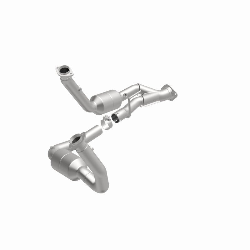 MagnaFlow Conv DF 06-07 Jeep Commander / 05-10 Grand Cherokee 5.7L Y-Pipe Assy (49 State)-Catalytic Converter Direct Fit-Magnaflow