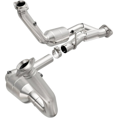MagnaFlow Conv DF 06-07 Jeep Commander / 05-10 Grand Cherokee 5.7L Y-Pipe Assy (49 State)-Catalytic Converter Direct Fit-Magnaflow