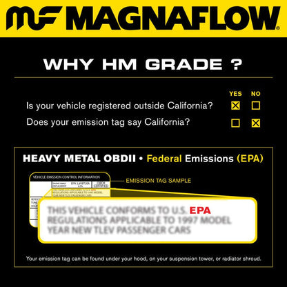 Magnaflow Conv DF 07-08 Tundra 5.7L P/S-Catalytic Converter Direct Fit-Magnaflow
