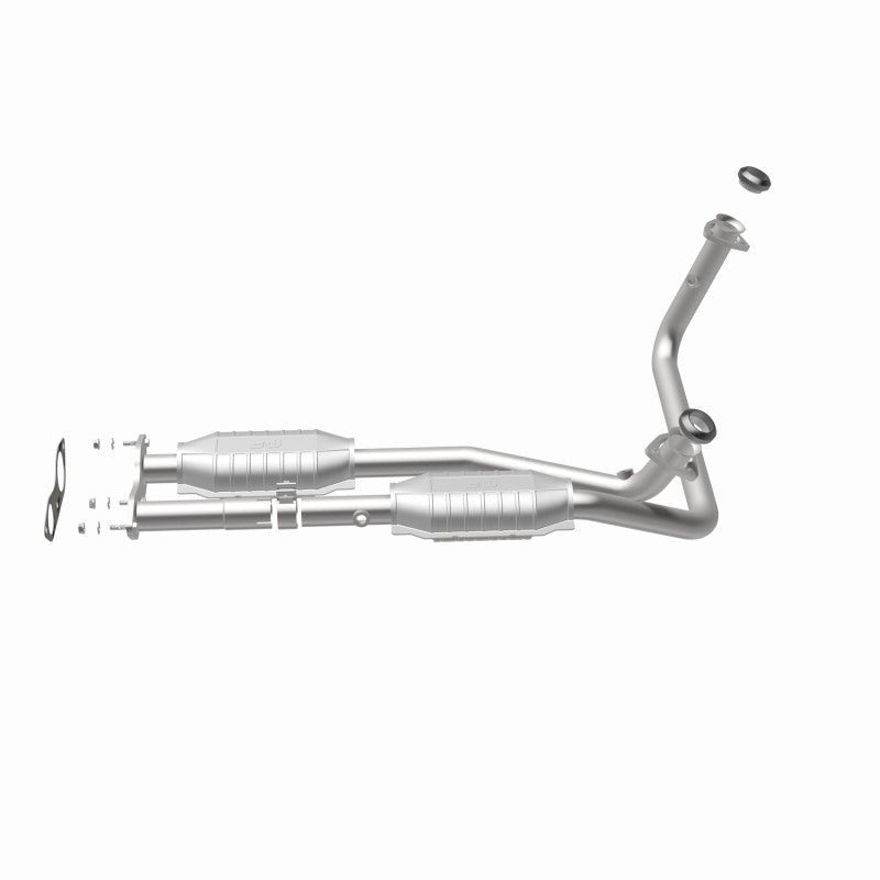 MagnaFlow Conv DF GM Truck/Suv Dual Outlet 96-Catalytic Converter Direct Fit-Magnaflow