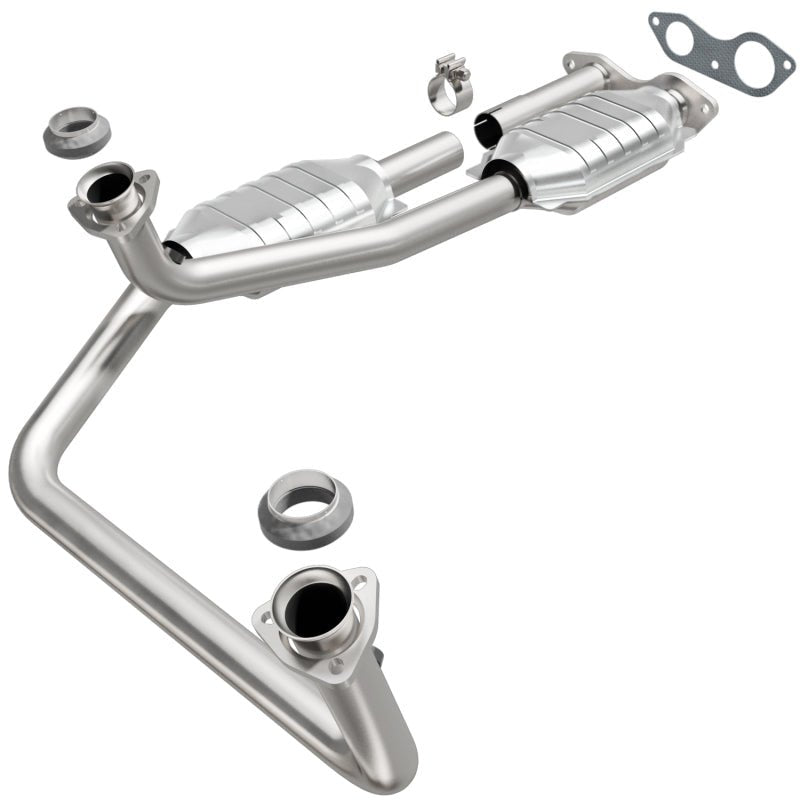 MagnaFlow Conv DF GM Truck/Suv Dual Outlet 96-Catalytic Converter Direct Fit-Magnaflow