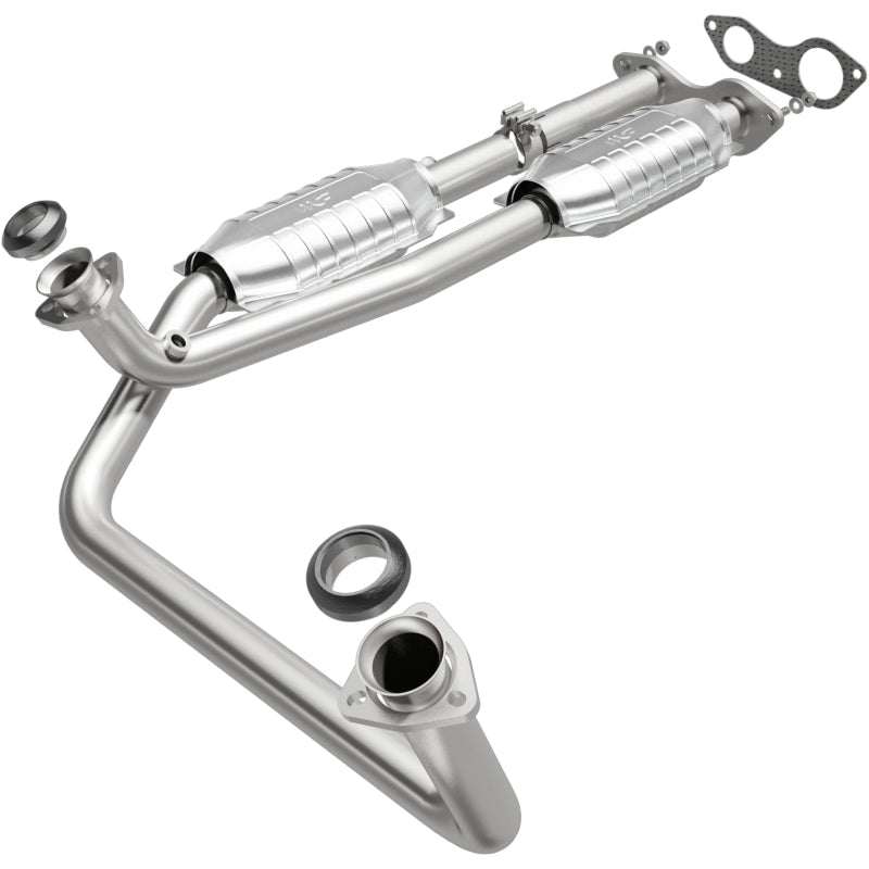 MagnaFlow Conv DF GM Truck/Suv Dual Outlet 96-Catalytic Converter Direct Fit-Magnaflow