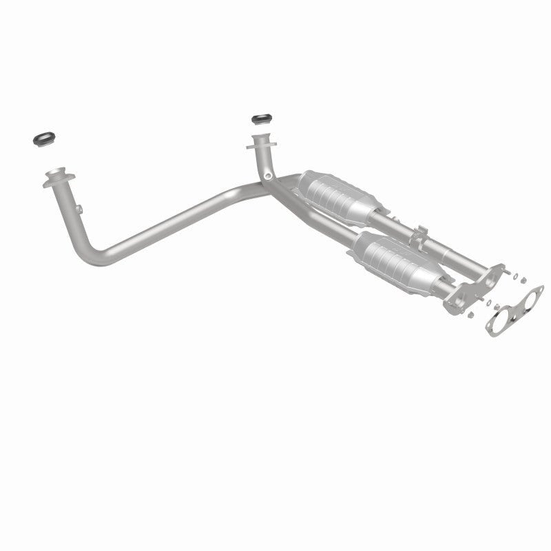 MagnaFlow Conv DF GM Truck/Suv Dual Outlet 96-Catalytic Converter Direct Fit-Magnaflow