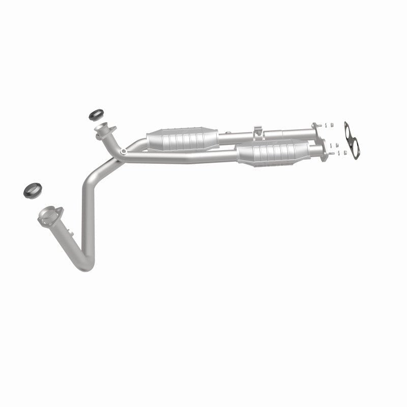 MagnaFlow Conv DF GM Truck/Suv Dual Outlet 96-Catalytic Converter Direct Fit-Magnaflow