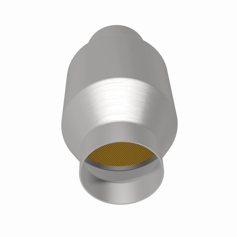MagnaFlow Conv Univ 2.5in Inlet/Outlet Center/Center Round-Catalytic Converter Universal-Magnaflow