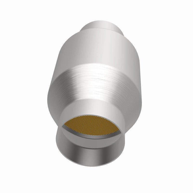 MagnaFlow Conv Univ 2.5in Inlet/Outlet Center/Center Round-Catalytic Converter Universal-Magnaflow
