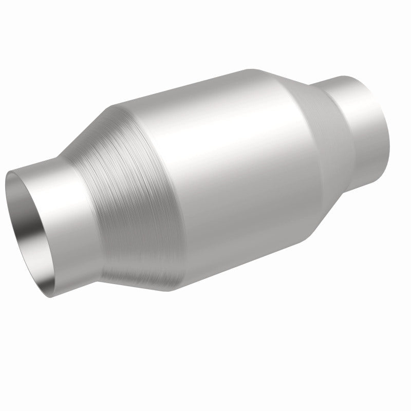 MagnaFlow Conv Univ 2.5in Inlet/Outlet Center/Center Round-Catalytic Converter Universal-Magnaflow