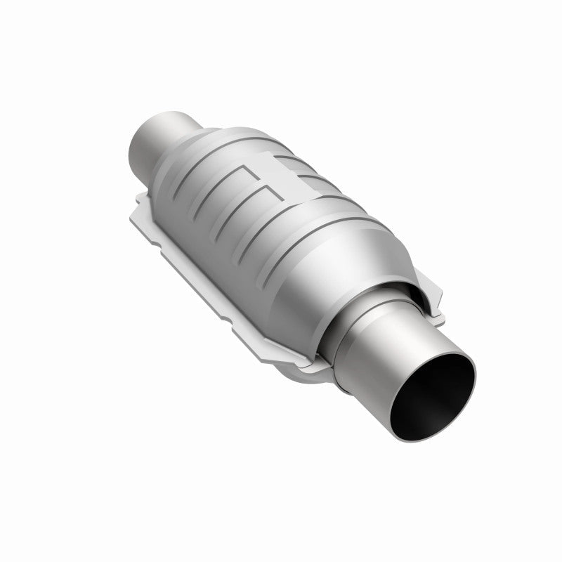 MagnaFlow Conv Univ 3in Inlet/Outlet Center/Center Round 9in Body L x 5.125in W x 13in Overall L-Catalytic Converter Universal-Magnaflow