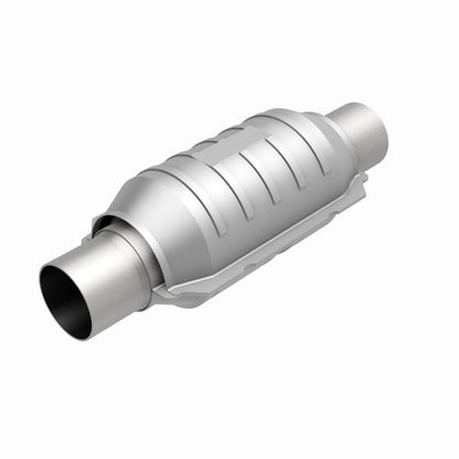 MagnaFlow Conv Univ 3in Inlet/Outlet Center/Center Round 9in Body L x 5.125in W x 13in Overall L-Catalytic Converter Universal-Magnaflow