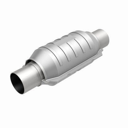 MagnaFlow Conv Univ 3in Inlet/Outlet Center/Center Round 9in Body L x 5.125in W x 13in Overall L-Catalytic Converter Universal-Magnaflow