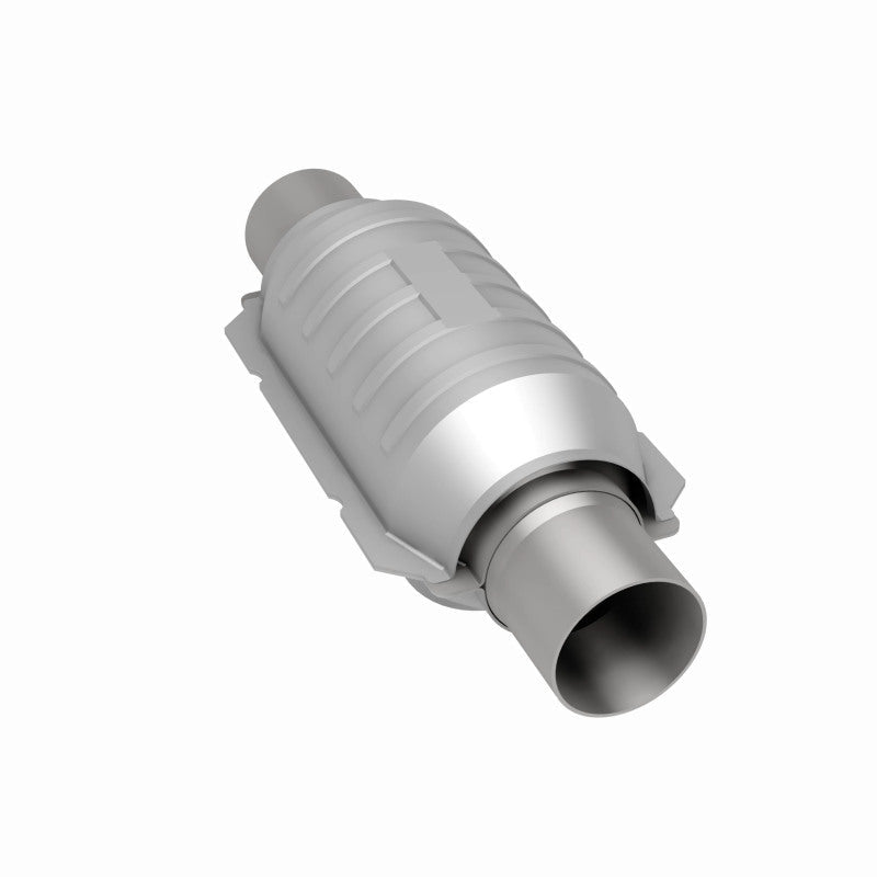 MagnaFlow Conv Univ 3in Inlet/Outlet Center/Center Round 9in Body L x 5.125in W x 13in Overall L-Catalytic Converter Universal-Magnaflow