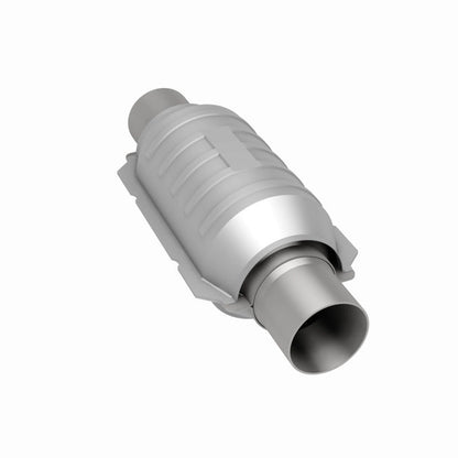 MagnaFlow Conv Univ 3in Inlet/Outlet Center/Center Round 9in Body L x 5.125in W x 13in Overall L-Catalytic Converter Universal-Magnaflow