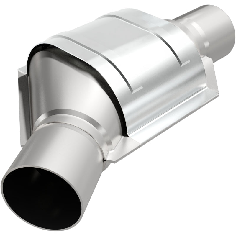MagnaFlow Conv Universal 2.25 Angled Inlet OEM-Catalytic Converter Universal-Magnaflow