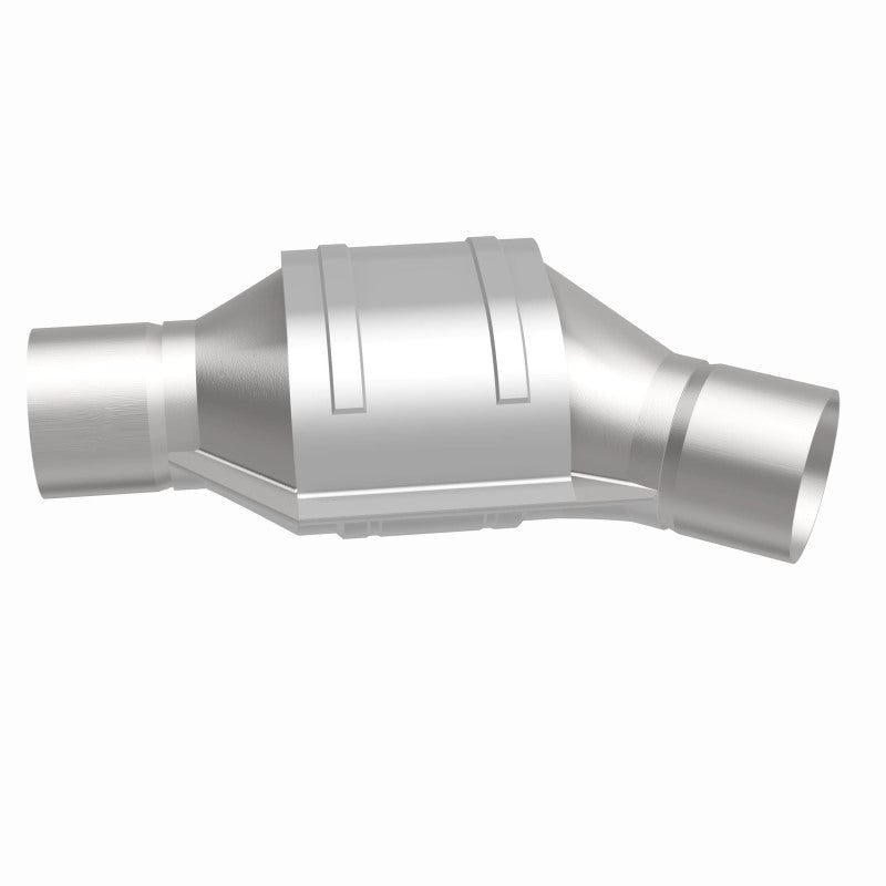 MagnaFlow Conv Universal 2.25 Angled Inlet OEM-Catalytic Converter Universal-Magnaflow