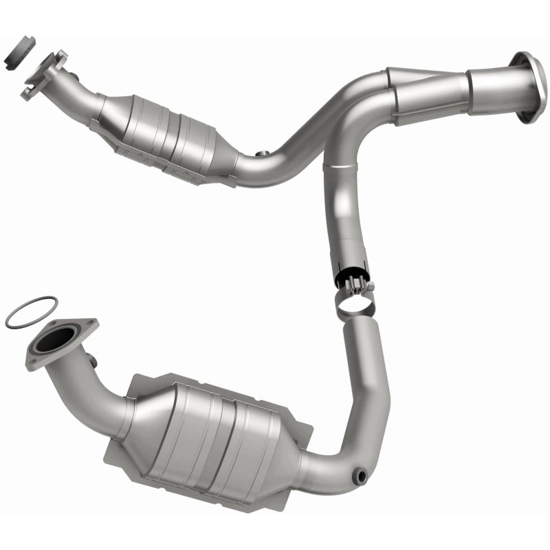 MagnaFlow Direct Fit Catalytic Converter 07-08 Escalade 6.2 Driver Side OEM-Catalytic Converter Direct Fit-Magnaflow