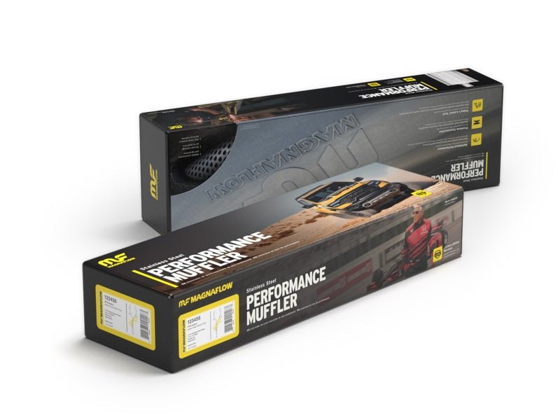 MagnaFlow Muffler Mag SS 11X4X9 2.25 D/D-Muffler-Magnaflow