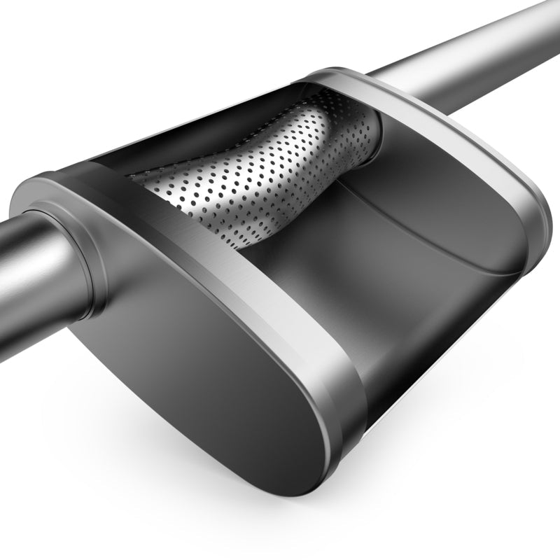 MagnaFlow Muffler Mag SS 11X4X9 2.5 O/O-Muffler-Magnaflow