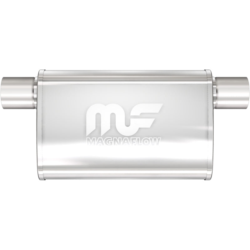 MagnaFlow Muffler Mag SS 11X4X9 2.5 O/O-Muffler-Magnaflow