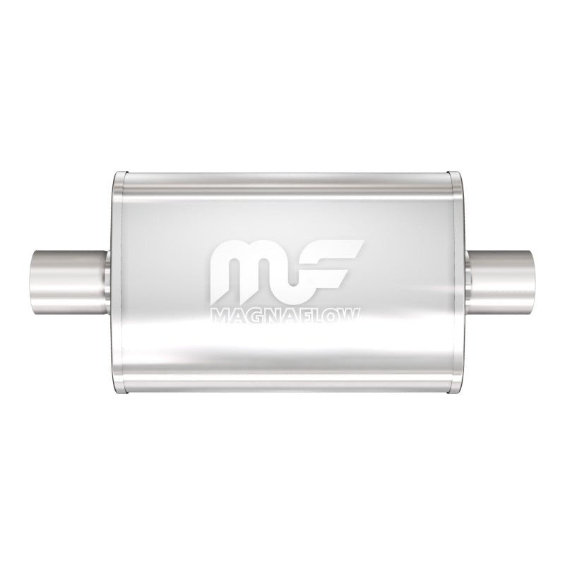 MagnaFlow Muffler Mag SS 14X4X9 2.25/2.25 C/C-Muffler-Magnaflow