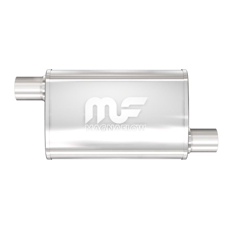 MagnaFlow Muffler Mag SS 14X4X9 2.5/2.5 O/O-Muffler-Magnaflow