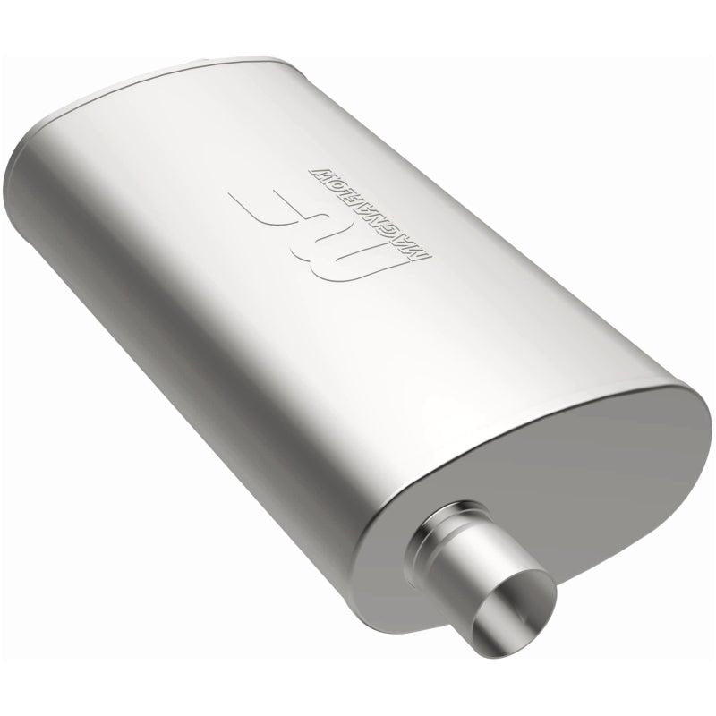MagnaFlow Muffler Mag SS 14X4X9 2.5/2.5 O/O-Muffler-Magnaflow