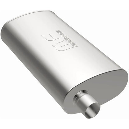 MagnaFlow Muffler Mag SS 14X4X9 2.5/2.5 O/O-Muffler-Magnaflow