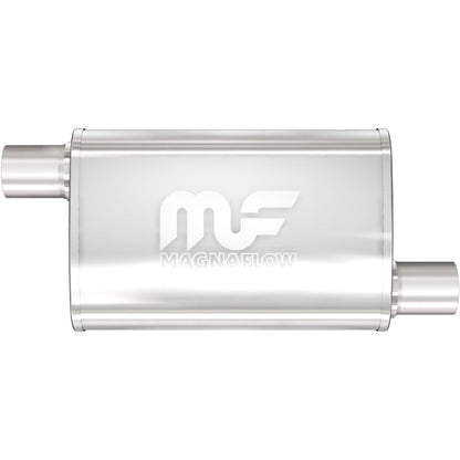 MagnaFlow Muffler Mag SS 14X4X9 2.5/2.5 O/O-Muffler-Magnaflow