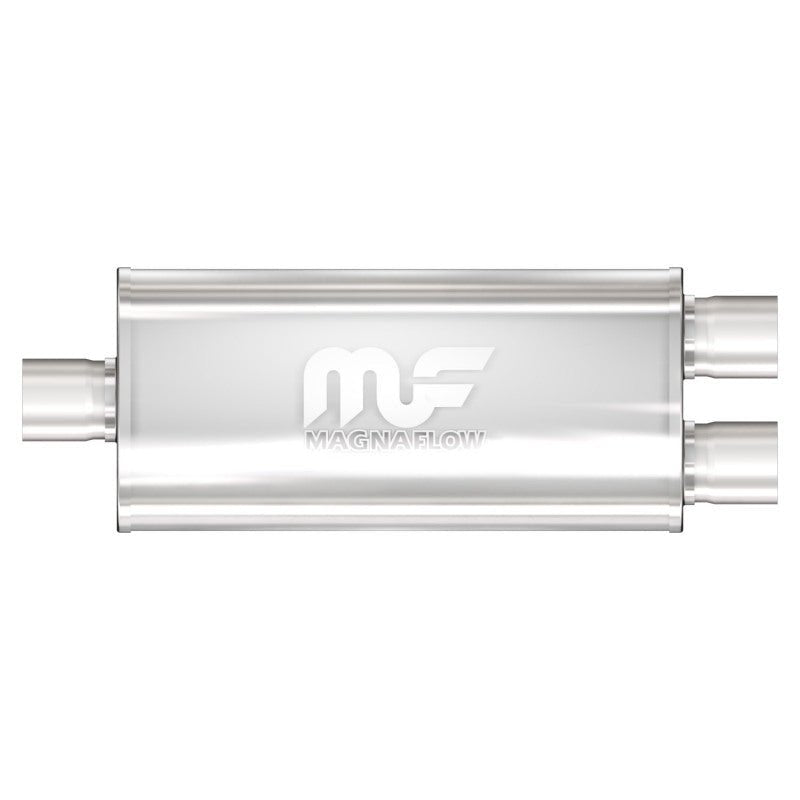 MagnaFlow Muffler Mag SS 14X5X8 2.5 C/D-Muffler-Magnaflow