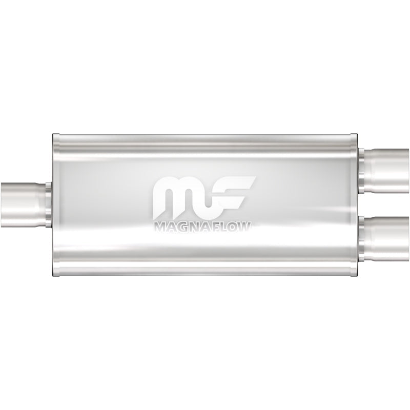 MagnaFlow Muffler Mag SS 14X5X8 2.5 C/D-Muffler-Magnaflow