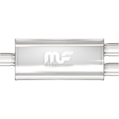 MagnaFlow Muffler Mag SS 14X5X8 2.5 C/D-Muffler-Magnaflow