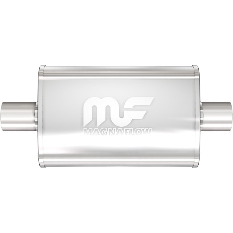 MagnaFlow Muffler Mag SS 18X4X9 2.5/2.5 C/C-Muffler-Magnaflow