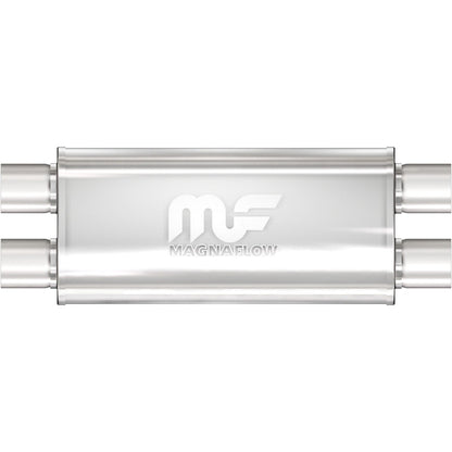 MagnaFlow Muffler Mag SS 18X5X8 2.5 D/D-Muffler-Magnaflow
