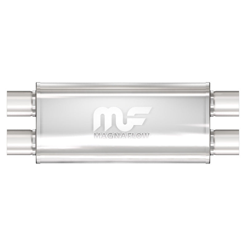 MagnaFlow Muffler Mag SS 18X5X8 2.5 D/D-Muffler-Magnaflow