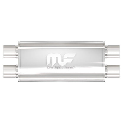 MagnaFlow Muffler Mag SS 18X5X8 2.5 D/D-Muffler-Magnaflow