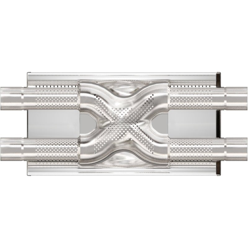 MagnaFlow Muffler Mag SS 18X5X8 2.5 D/D-Muffler-Magnaflow